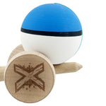 Kendama X Originala, Profesionala, Flippy, Cupe Mari KING SIZE V3, Rubber Grip, Gaura in Baza, Rulment Metalic, din