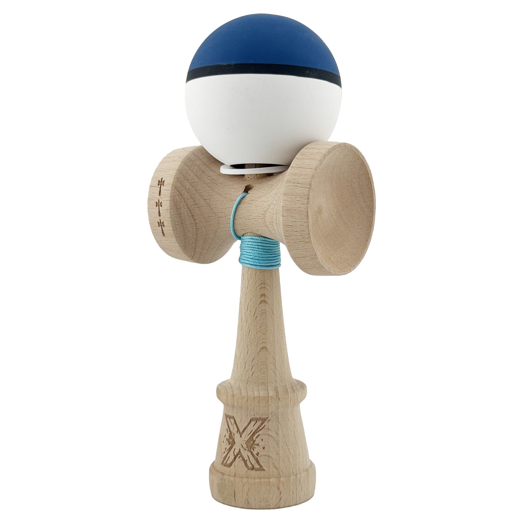 Kendama X Originala, Profesionala, Flippy, Cupe Mari KING SIZE V3, Rubber Grip, Gaura in Baza, Rulment Metalic, din