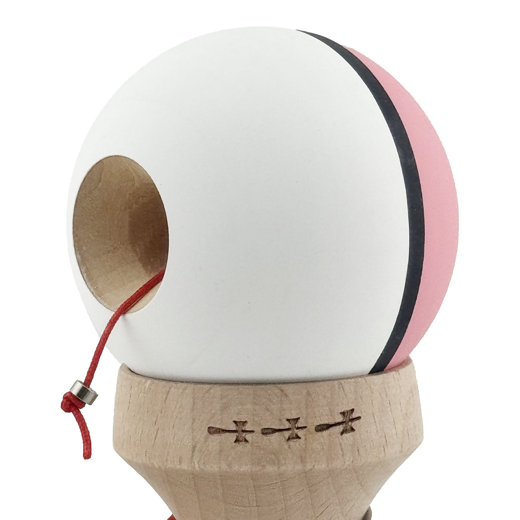 Kendama X Originala, Profesionala, Flippy, Cupe Mari KING SIZE V3, Rubber Grip, Gaura in Baza, Rulment Metalic, din