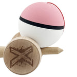 Kendama X Originala, Profesionala, Flippy, Cupe Mari KING SIZE V3, Rubber Grip, Gaura in Baza, Rulment Metalic, din