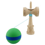 Kendama X Originala, Profesionala, Flippy, Cupe Mari KING SIZE V3, Rubber Grip, Gaura in Baza, Rulment Metalic, din