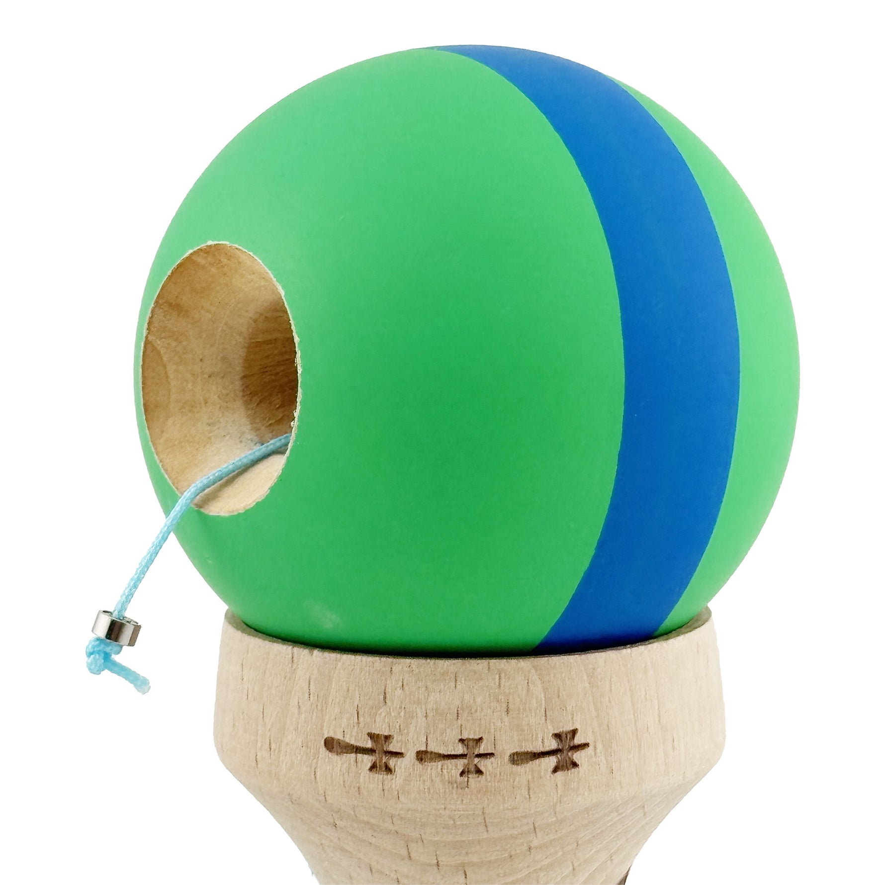 Kendama X Originala, Profesionala, Flippy, Cupe Mari KING SIZE V3, Rubber Grip, Gaura in Baza, Rulment Metalic, din