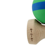 Kendama X Originala, Profesionala, Flippy, Cupe Mari KING SIZE V3, Rubber Grip, Gaura in Baza, Rulment Metalic, din