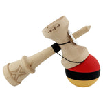 Kendama X Originala, Profesionala, Flippy, Cupe Mari KING SIZE V3, Rubber Grip, Gaura in Baza, Rulment Metalic, din