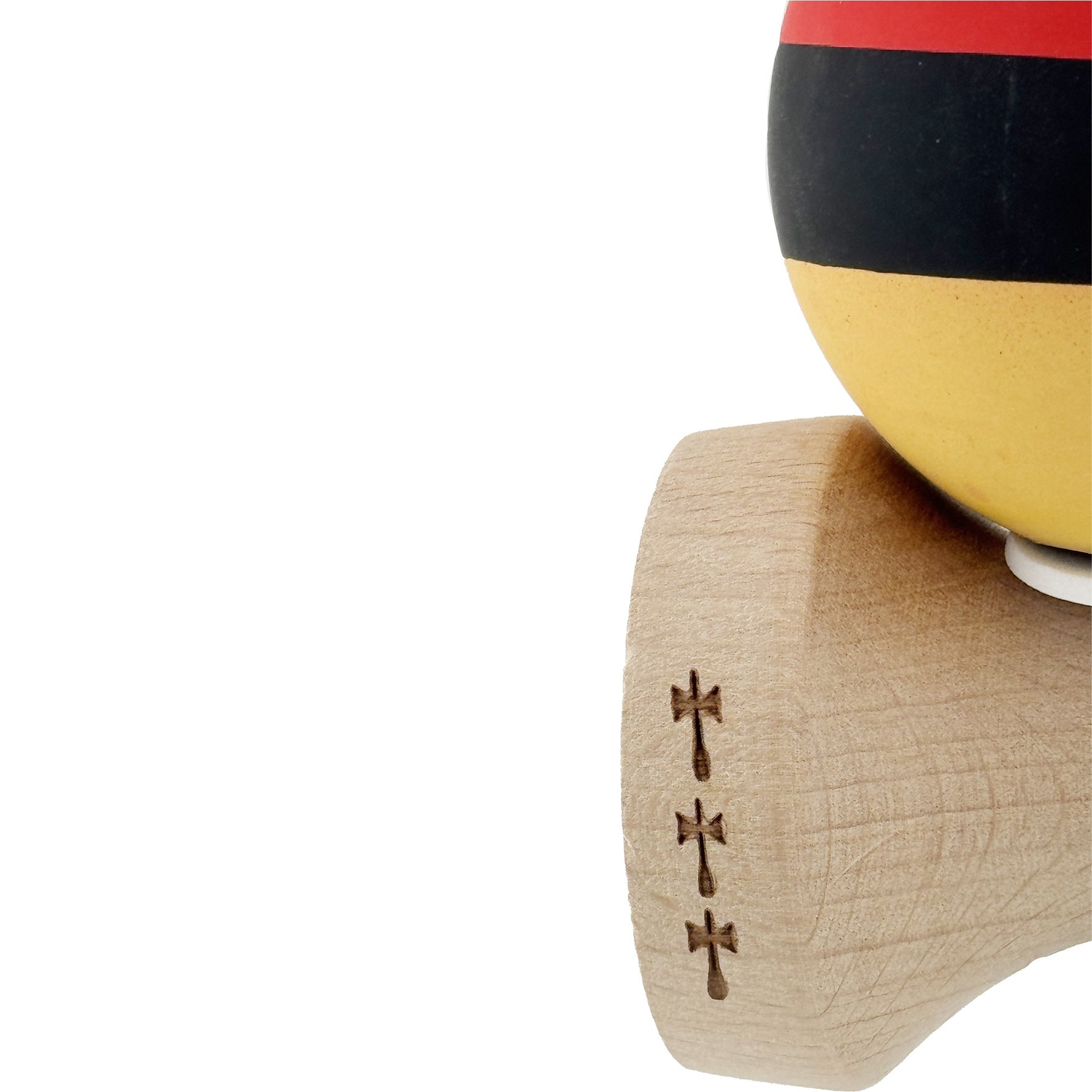 Kendama X Originala, Profesionala, Flippy, Cupe Mari KING SIZE V3, Rubber Grip, Gaura in Baza, Rulment Metalic, din