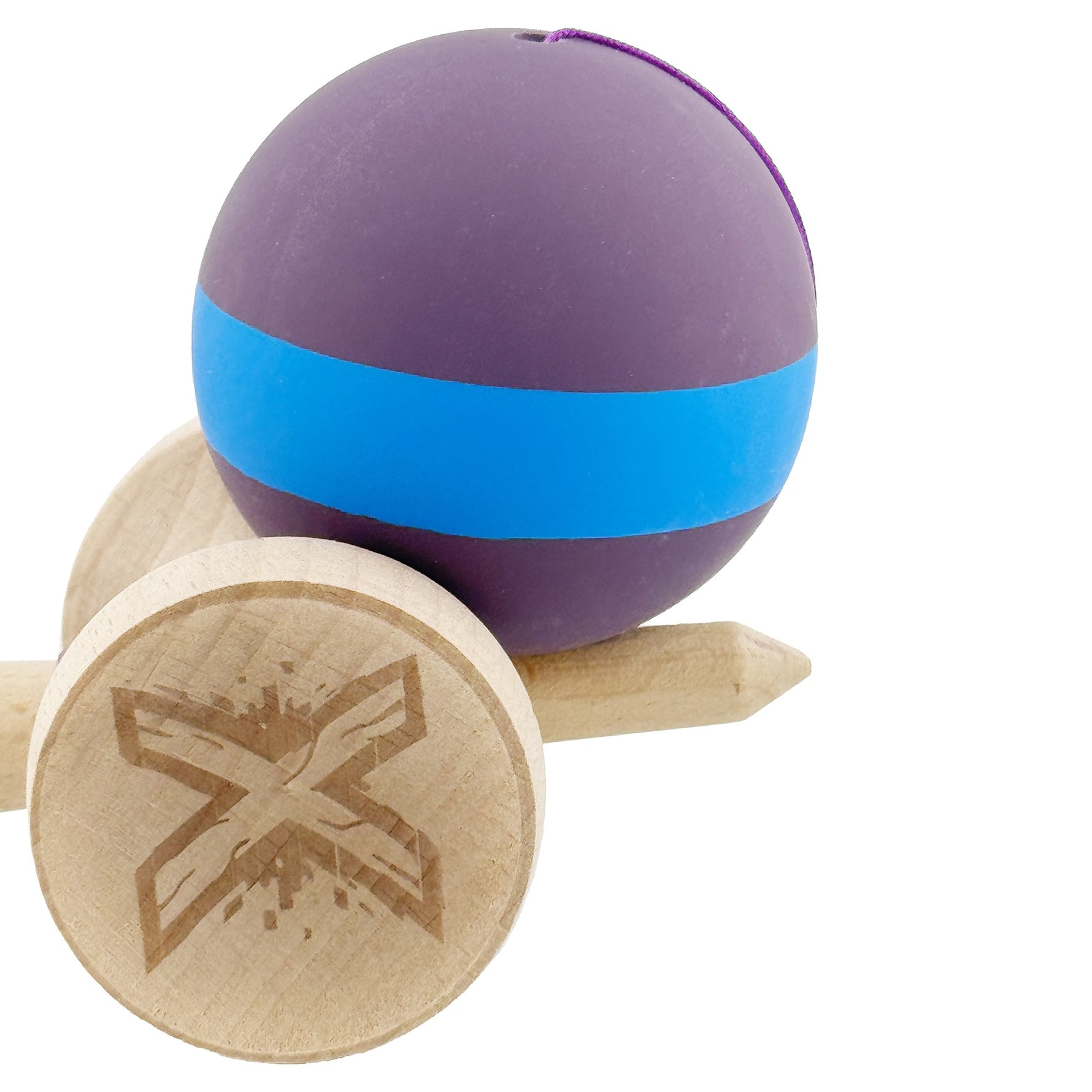 Kendama X Originala, Profesionala, Flippy, Cupe Mari KING SIZE V3, Rubber Grip, Gaura in Baza, Rulment Metalic, din