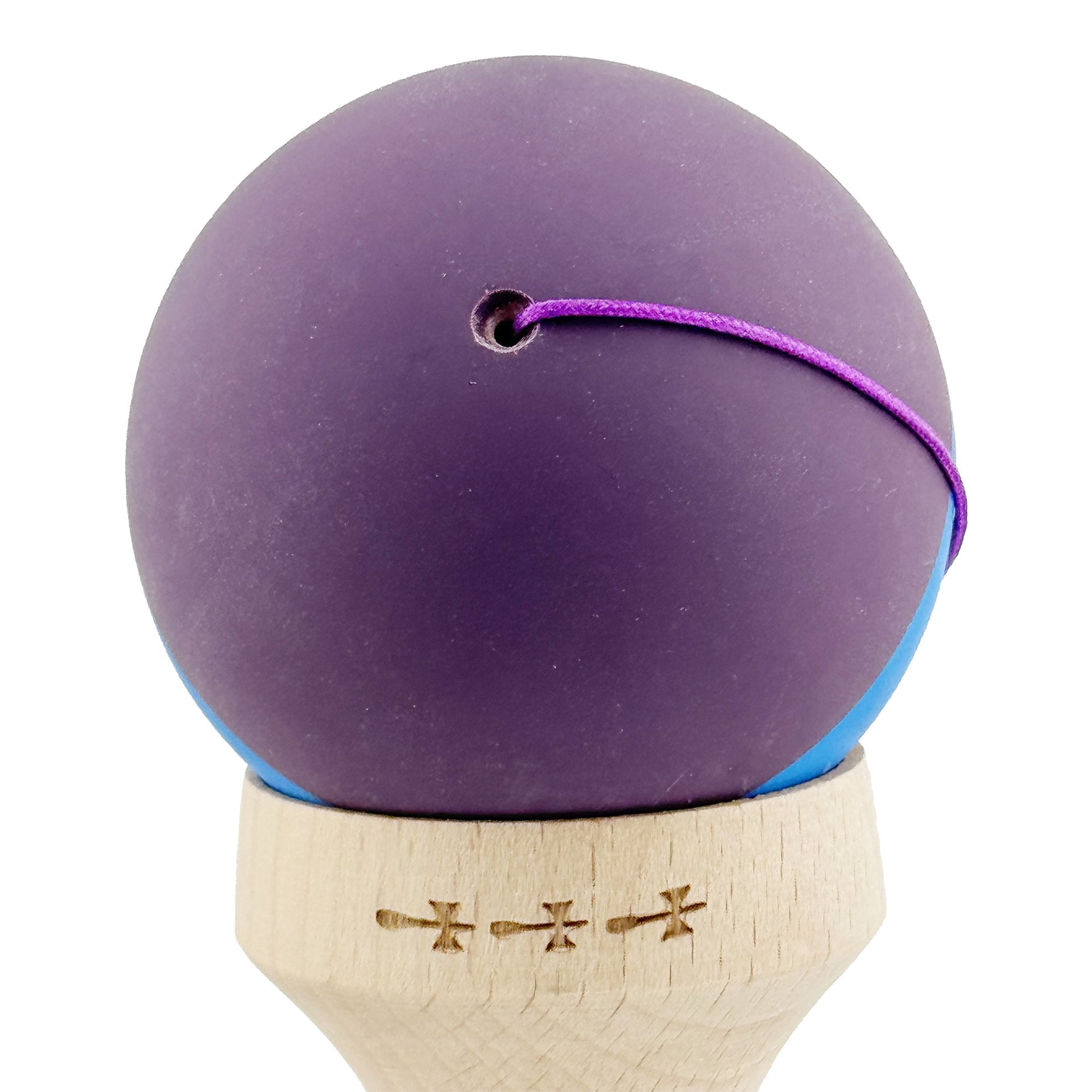 Kendama X Originala, Profesionala, Flippy, Cupe Mari KING SIZE V3, Rubber Grip, Gaura in Baza, Rulment Metalic, din