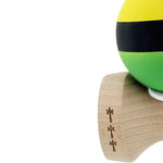 Kendama X Originala, Profesionala, Flippy, Cupe Mari KING SIZE V3, Rubber Grip, Gaura in Baza, Rulment Metalic, din