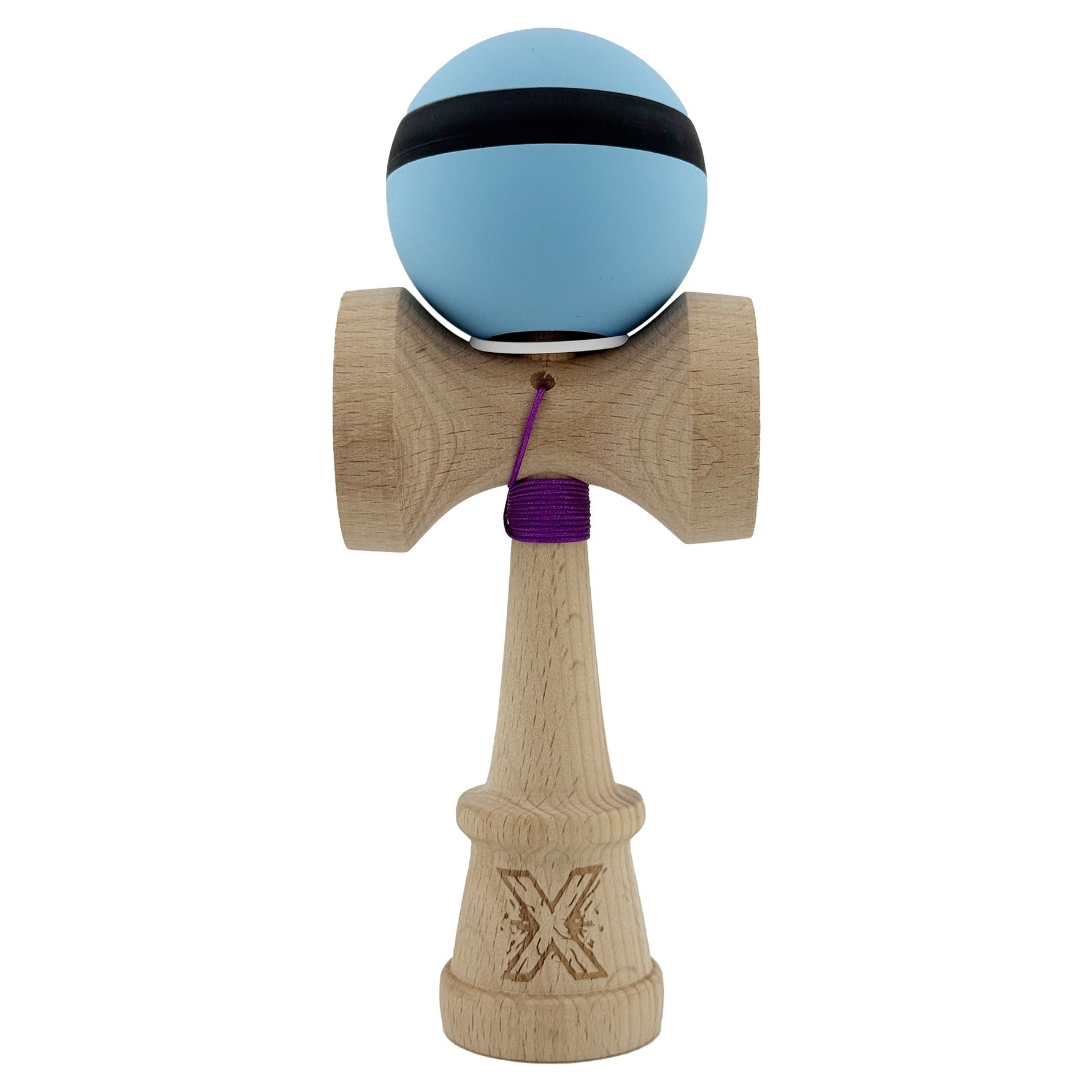 Kendama X Originala, Profesionala, Flippy, Cupe Mari KING SIZE V3, Rubber Grip, Gaura in Baza, Rulment Metalic, din