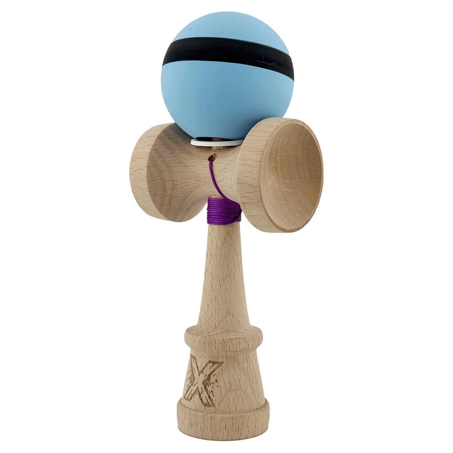 Kendama X Originala, Profesionala, Flippy, Cupe Mari KING SIZE V3, Rubber Grip, Gaura in Baza, Rulment Metalic, din
