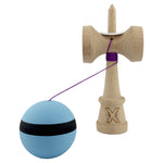 Kendama X Originala, Profesionala, Flippy, Cupe Mari KING SIZE V3, Rubber Grip, Gaura in Baza, Rulment Metalic, din