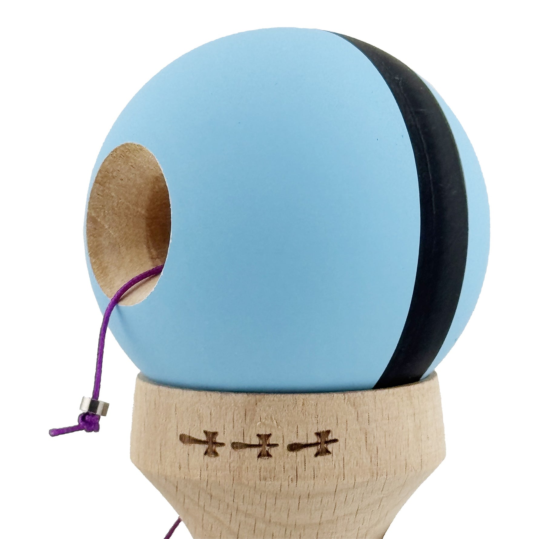 Kendama X Originala, Profesionala, Flippy, Cupe Mari KING SIZE V3, Rubber Grip, Gaura in Baza, Rulment Metalic, din