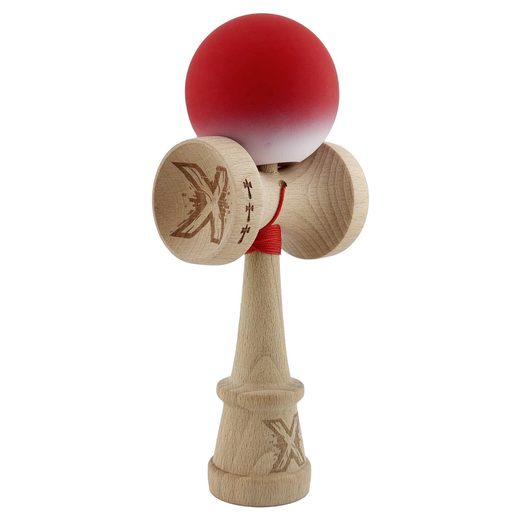 Kendama X Originala, Profesionala, Flippy, Cupe Mari KING SIZE V3, Rubber Grip, Gaura in Baza, Rulment Metalic, din