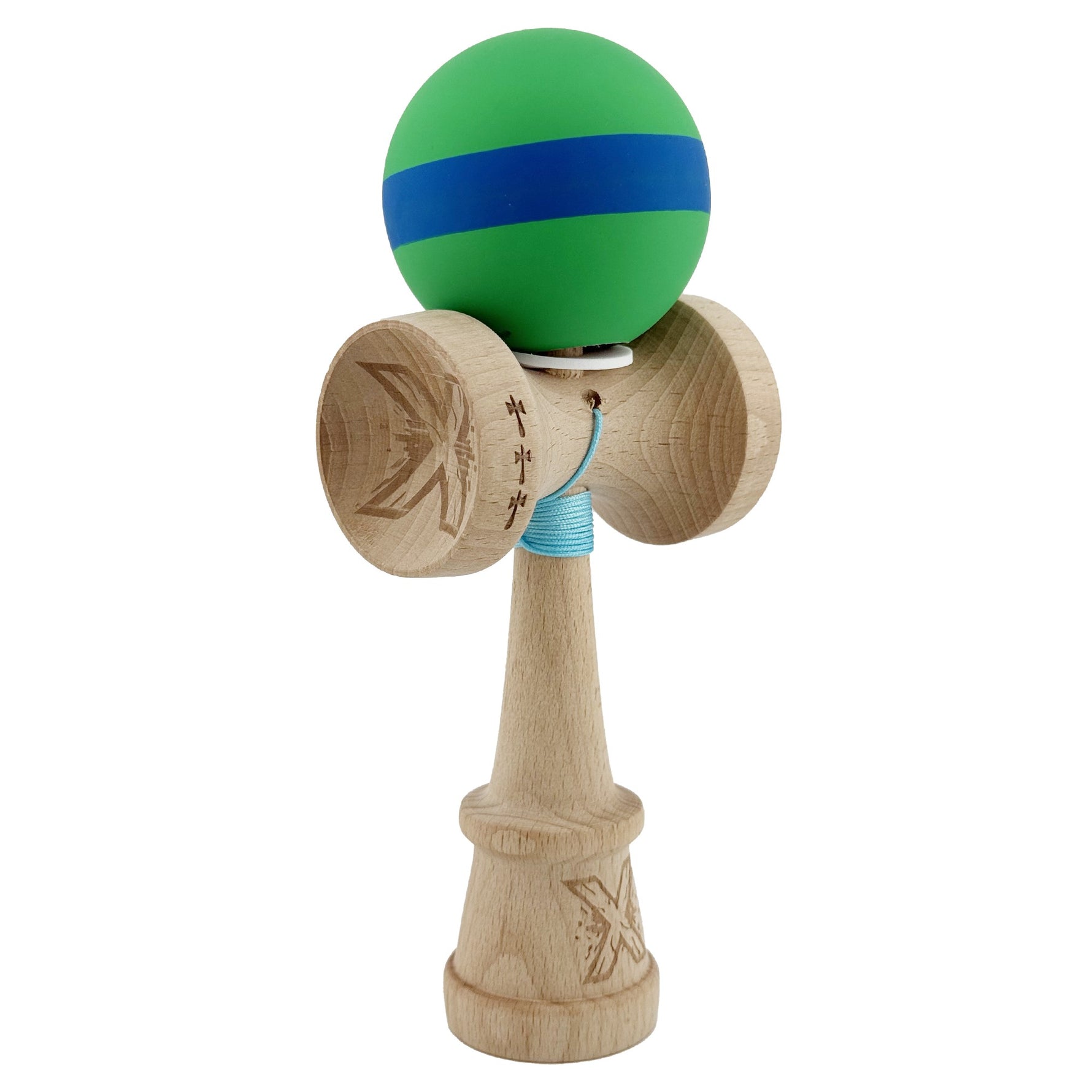 Kendama X Originala, Profesionala, Flippy, Cupe Mari KING SIZE V3, Rubber Grip, Gaura in Baza, Rulment Metalic, din