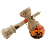 Kendama X Originala, Profesionala, Flippy, DRAGON Series, Super Sticky cu Cupe Mari King Size V3, Rulment Metalic si