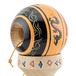 Kendama X Originala, Profesionala, Flippy, DRAGON Series, Super Sticky cu Cupe Mari King Size V3, Rulment Metalic si