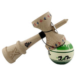 Kendama X Originala, Profesionala, Flippy, DRAGON Series, Super Sticky cu Cupe Mari King Size V3, Rulment Metalic si