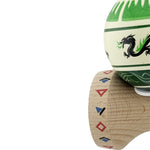 Kendama X Originala, Profesionala, Flippy, DRAGON Series, Super Sticky cu Cupe Mari King Size V3, Rulment Metalic si