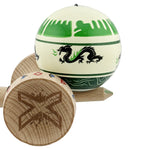 Kendama X Originala, Profesionala, Flippy, DRAGON Series, Super Sticky cu Cupe Mari King Size V3, Rulment Metalic si