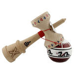 Kendama X Originala, Profesionala, Flippy, DRAGON Series, Super Sticky cu Cupe Mari King Size V3, Rulment Metalic si