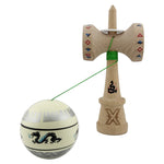 Kendama X Originala, Profesionala, Flippy, DRAGON Series, Super Sticky cu Cupe Mari King Size V3, Rulment Metalic si