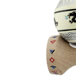 Kendama X Originala, Profesionala, Flippy, DRAGON Series, Super Sticky cu Cupe Mari King Size V3, Rulment Metalic si