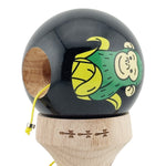 Kendama X Originala, Profesionala, Flippy, Green Monkey, Super Sticky cu Cupe Mari King Size V3, Rulment Metalic si