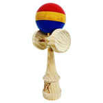 Kendama X Originala, Profesionala, Flippy, Inaltime 52 cm, SUPER BIG cu Cupe KING SIZE, Bila Super Sticky, Diametrul 17