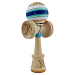 Kendama X Originala, Profesionala, Flippy, MOUNTAINS, Model Anti Skid cu Cupe Mari KING SIZE V3, Gaura in Baza, Rulment