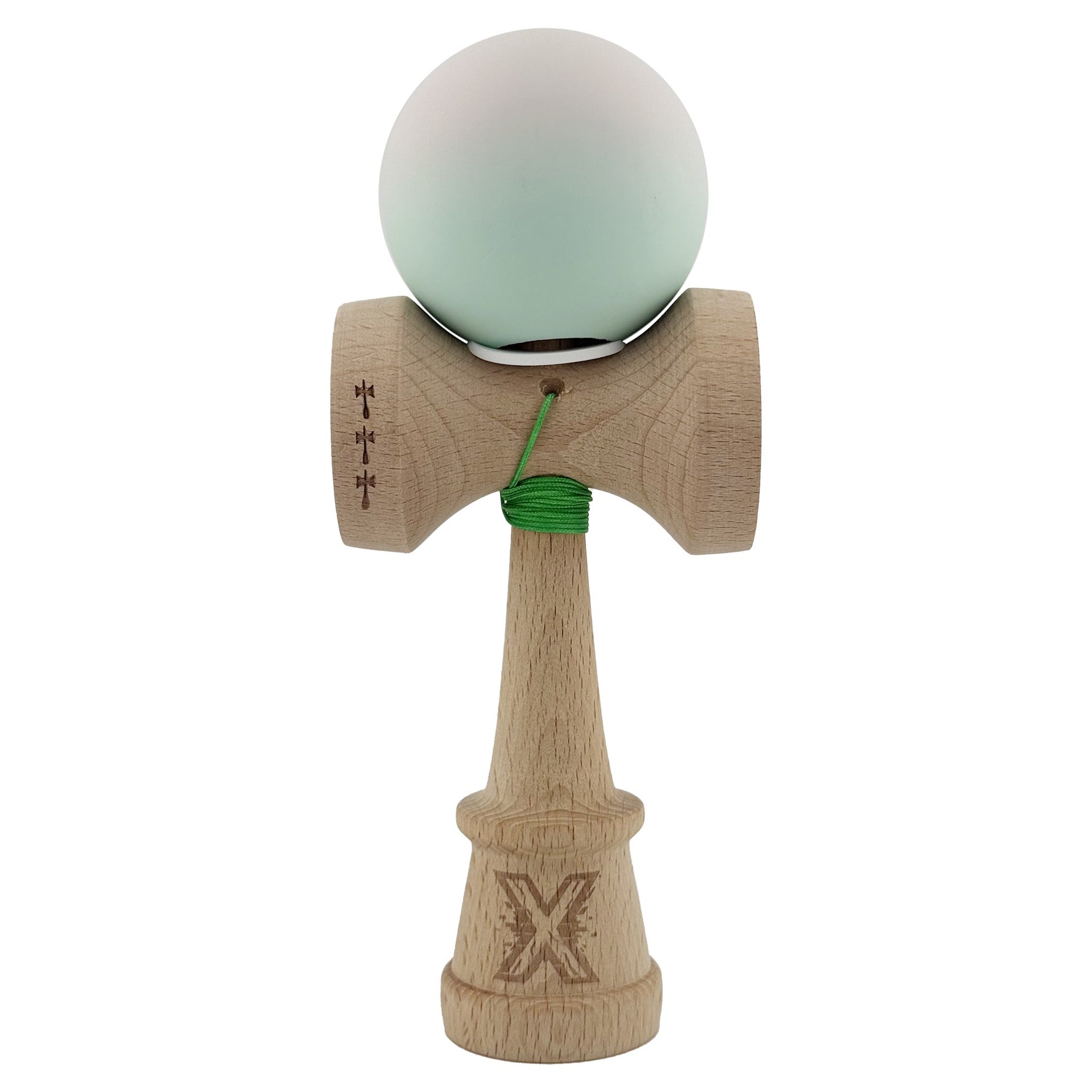 Kendama X Originala, Profesionala, Flippy, Rubber Grip, Cupe Mari KING SIZE V3, Gaura in Baza, Rulment Metalic, din