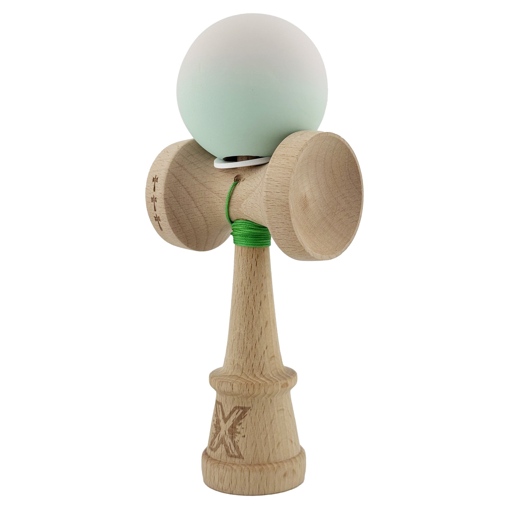 Kendama X Originala, Profesionala, Flippy, Rubber Grip, Cupe Mari KING SIZE V3, Gaura in Baza, Rulment Metalic, din