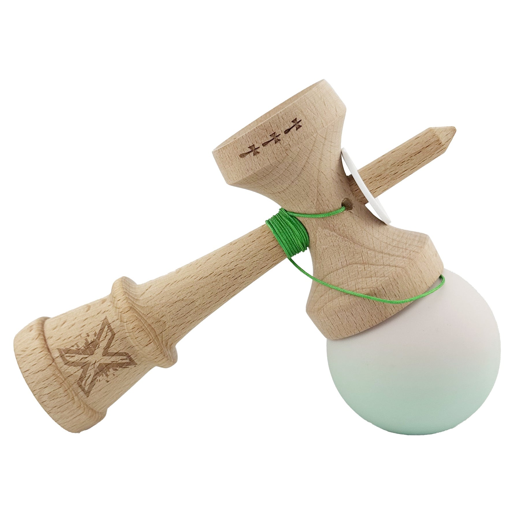 Kendama X Originala, Profesionala, Flippy, Rubber Grip, Cupe Mari KING SIZE V3, Gaura in Baza, Rulment Metalic, din