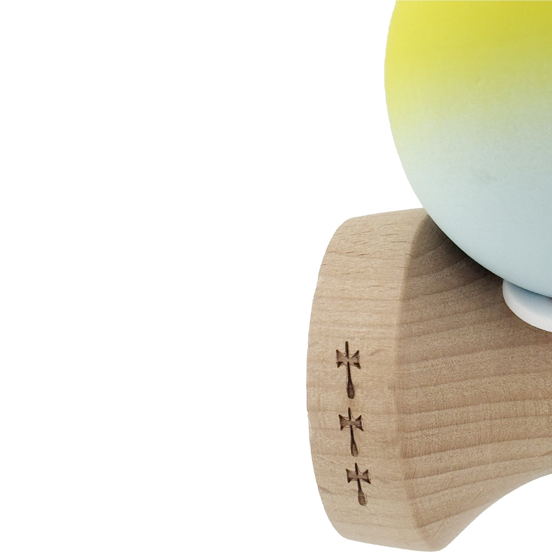 Kendama X Originala, Profesionala, Flippy, Rubber Grip, Cupe Mari KING SIZE V3, Gaura in Baza, Rulment Metalic, din