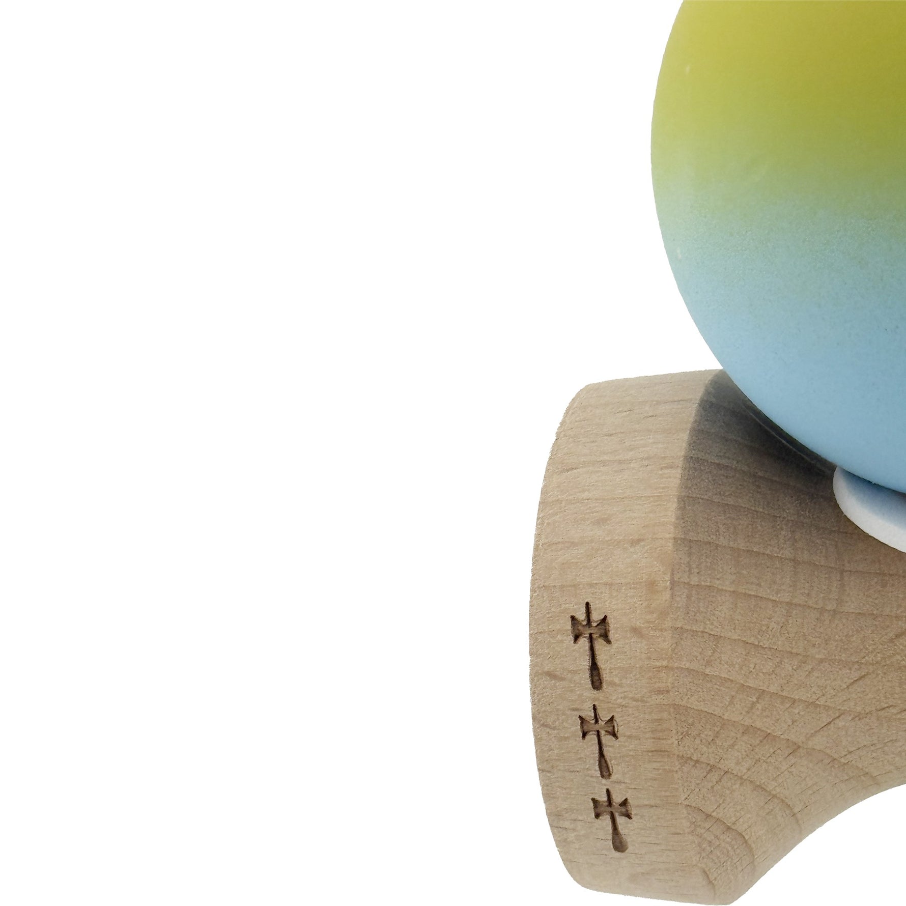 Kendama X Originala, Profesionala, Flippy, Rubber Grip, Cupe Mari KING SIZE V3, Gaura in Baza, Rulment Metalic, din