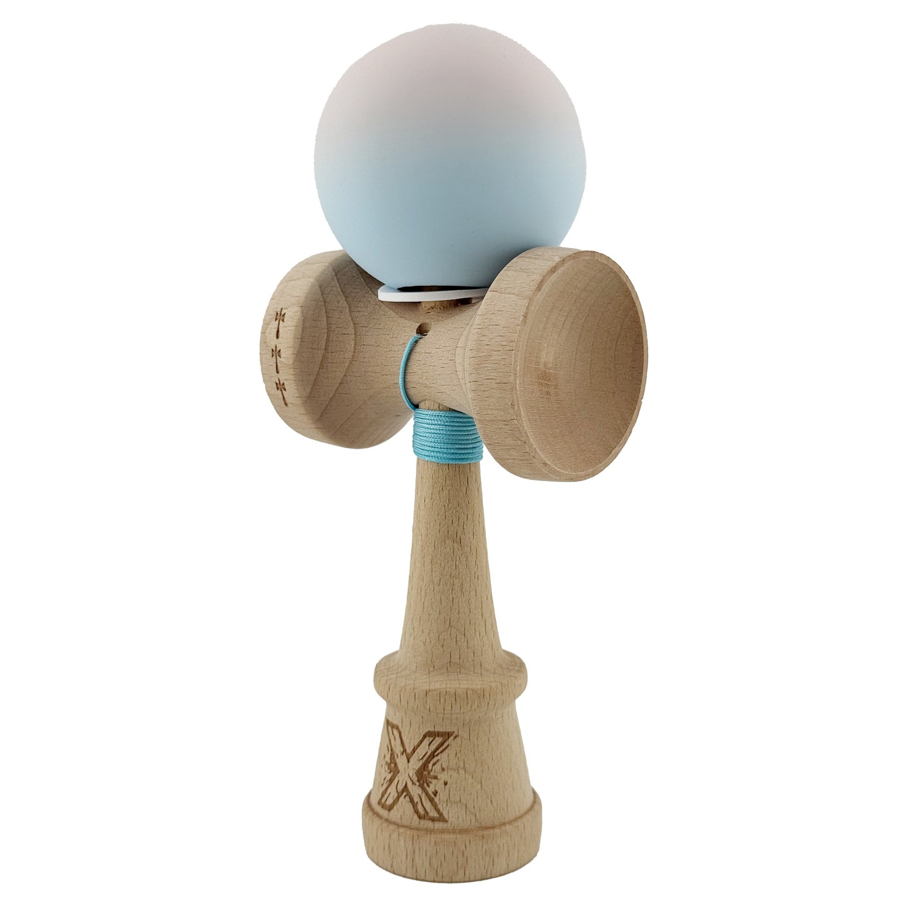 Kendama X Originala, Profesionala, Flippy, Rubber Grip, Cupe Mari KING SIZE V3, Gaura in Baza, Rulment Metalic, din