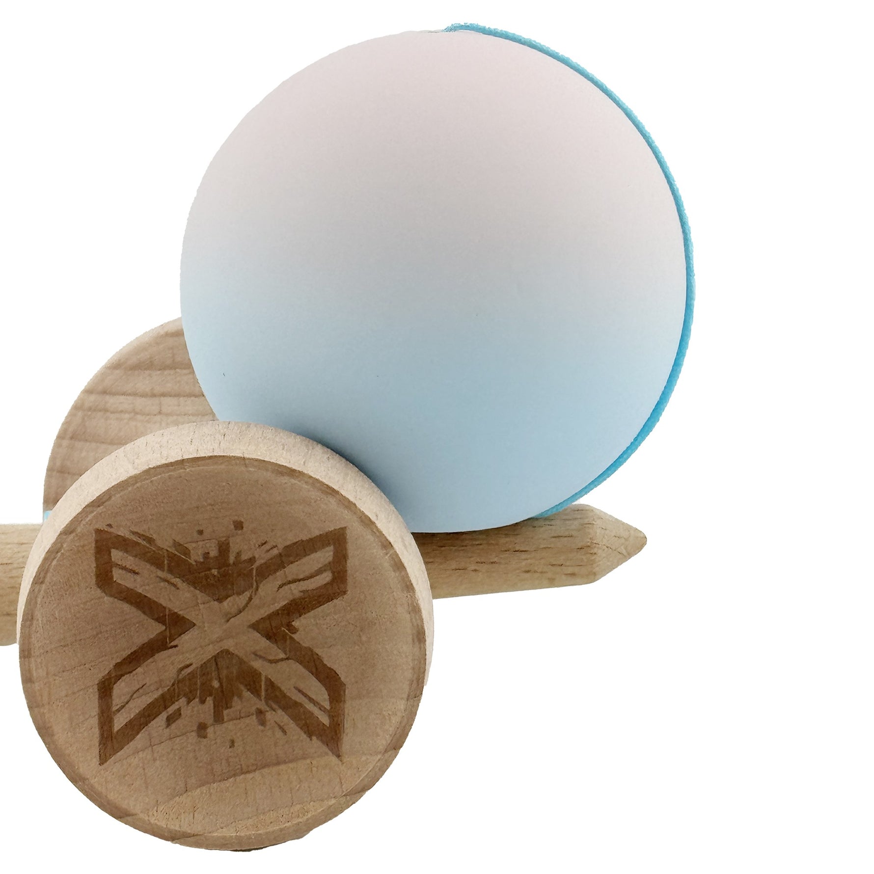 Kendama X Originala, Profesionala, Flippy, Rubber Grip, Cupe Mari KING SIZE V3, Gaura in Baza, Rulment Metalic, din