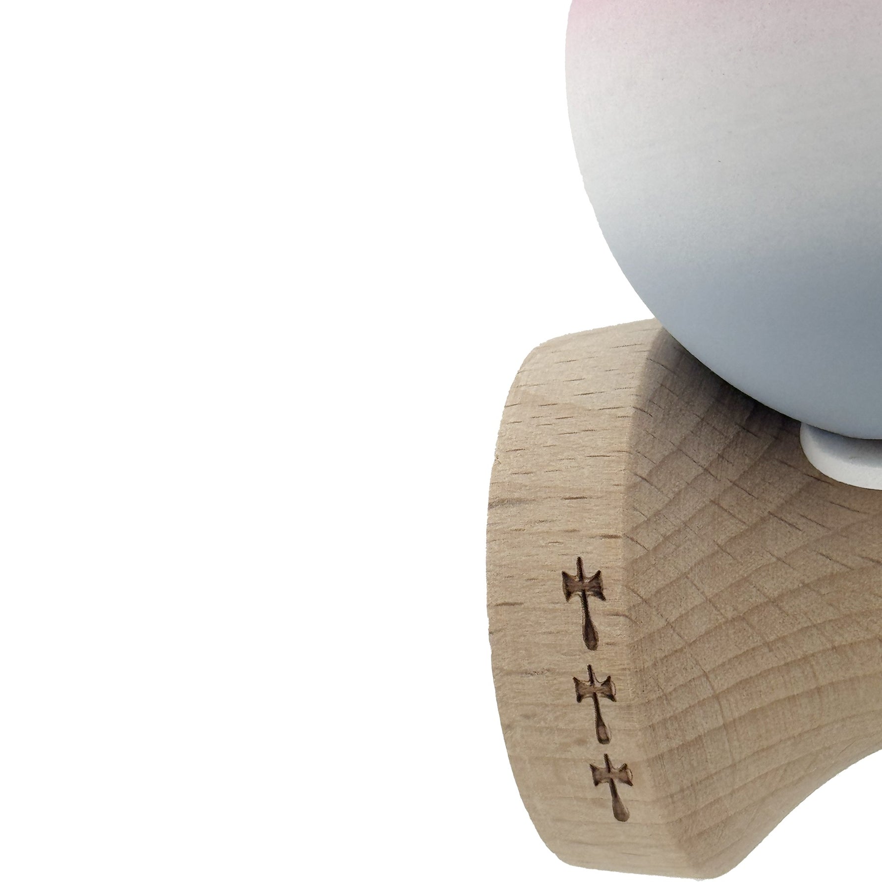 Kendama X Originala, Profesionala, Flippy, Rubber Grip, Cupe Mari KING SIZE V3, Gaura in Baza, Rulment Metalic, din