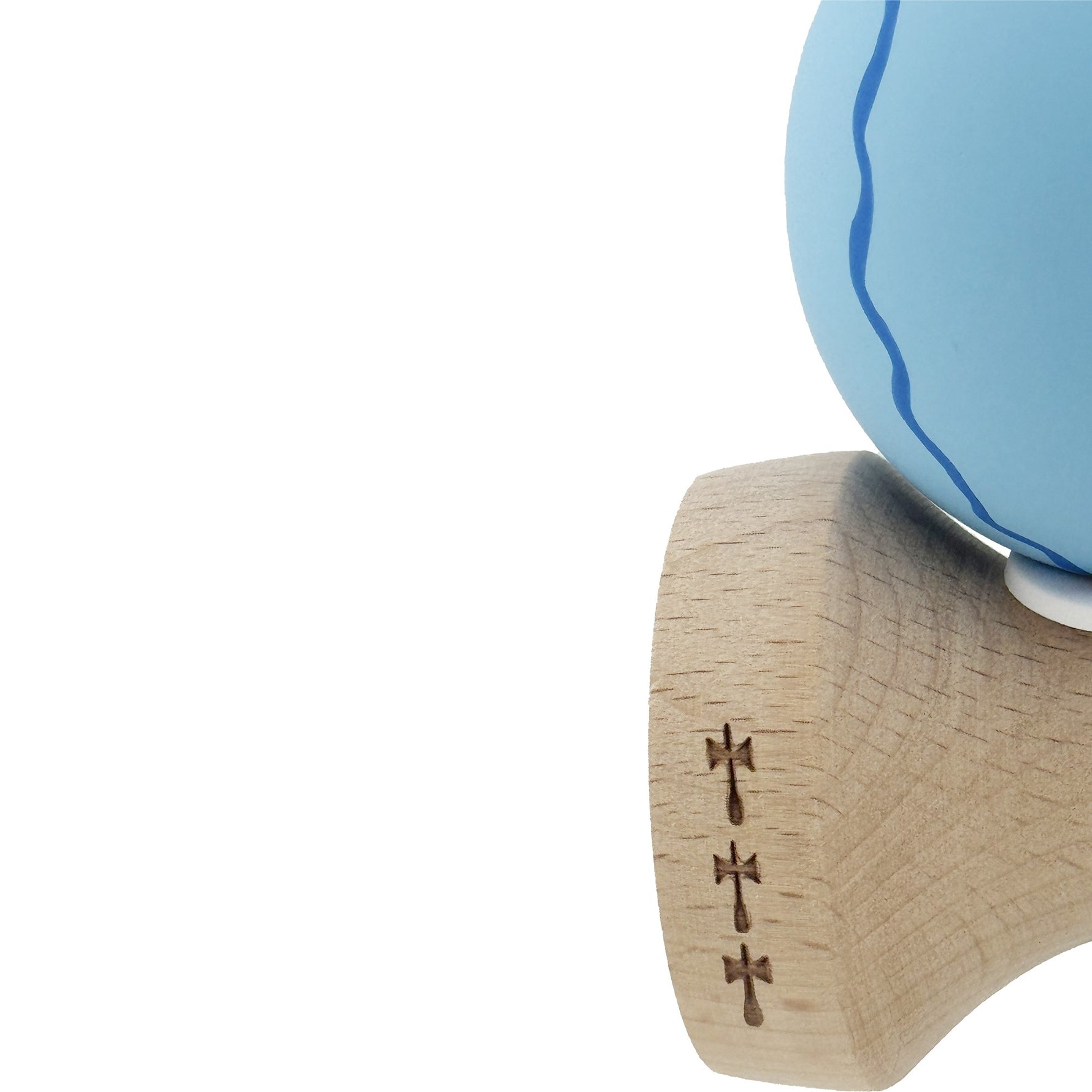 Kendama X Originala, Profesionala, Flippy, Rubber Grip, Cupe Mari KING SIZE V3, Gaura in Baza, Rulment Metalic, din