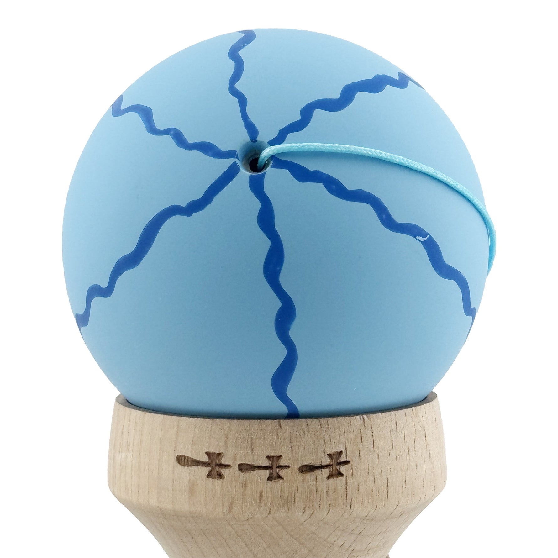 Kendama X Originala, Profesionala, Flippy, Rubber Grip, Cupe Mari KING SIZE V3, Gaura in Baza, Rulment Metalic, din