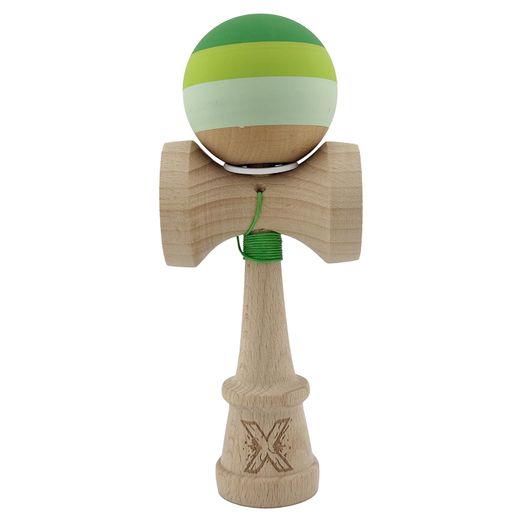 Kendama X Originala, Profesionala, Flippy, Rubber Grip, Cupe Mari KING SIZE V3, Gaura in Baza, Rulment Metalic, din