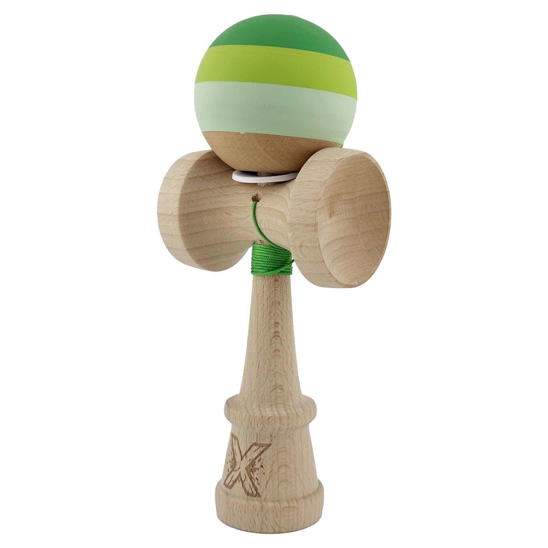 Kendama X Originala, Profesionala, Flippy, Rubber Grip, Cupe Mari KING SIZE V3, Gaura in Baza, Rulment Metalic, din