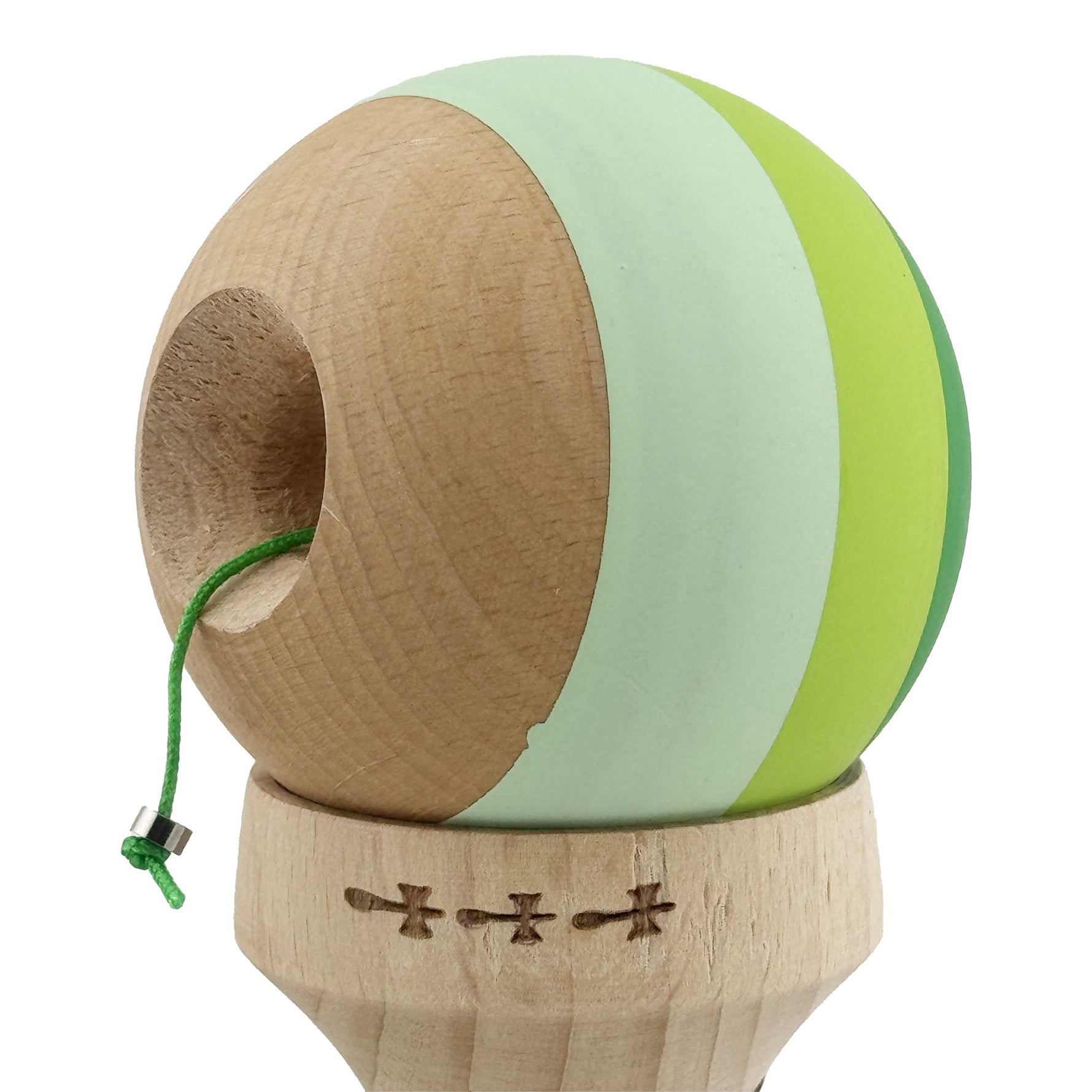 Kendama X Originala, Profesionala, Flippy, Rubber Grip, Cupe Mari KING SIZE V3, Gaura in Baza, Rulment Metalic, din
