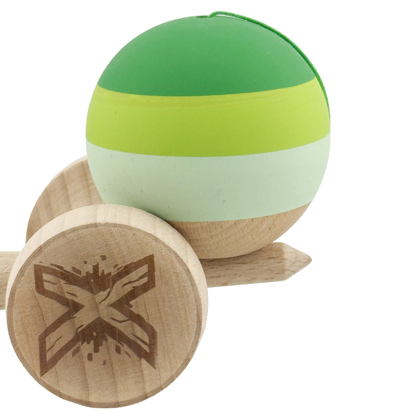 Kendama X Originala, Profesionala, Flippy, Rubber Grip, Cupe Mari KING SIZE V3, Gaura in Baza, Rulment Metalic, din
