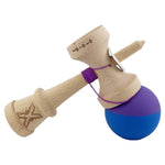Kendama X Originala, Profesionala, Flippy, Rubber Grip, Cupe Mari KING SIZE V3, Gaura in Baza, Rulment Metalic, din