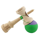 Kendama X Originala, Profesionala, Flippy, Rubber Grip, Cupe Mari KING SIZE V3, Gaura in Baza, Rulment Metalic, din