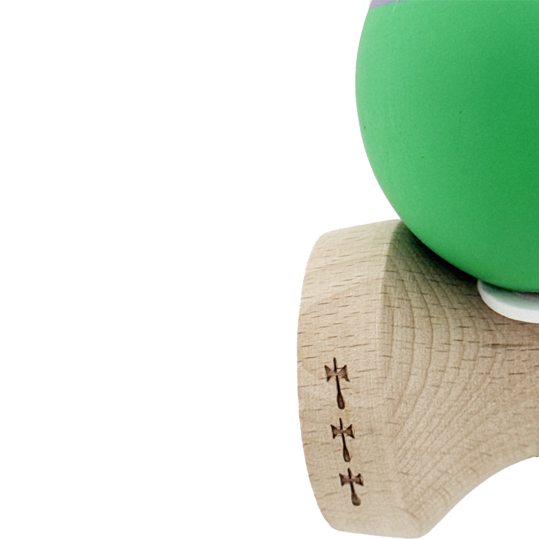 Kendama X Originala, Profesionala, Flippy, Rubber Grip, Cupe Mari KING SIZE V3, Gaura in Baza, Rulment Metalic, din