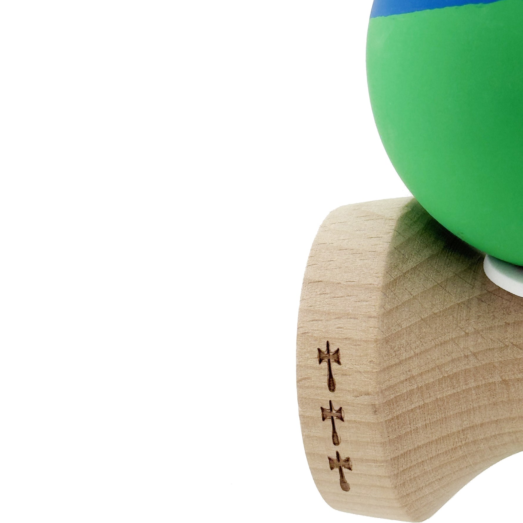 Kendama X Originala, Profesionala, Flippy, Rubber Grip, Cupe Mari KING SIZE V3, Gaura in Baza, Rulment Metalic, din