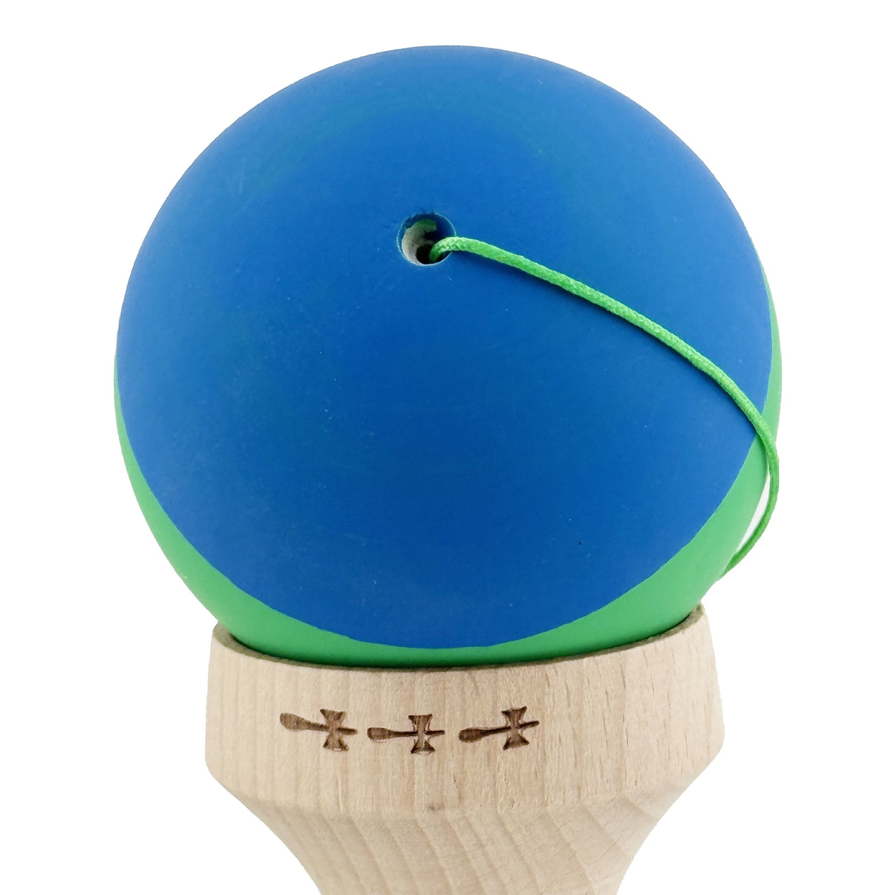 Kendama X Originala, Profesionala, Flippy, Rubber Grip, Cupe Mari KING SIZE V3, Gaura in Baza, Rulment Metalic, din
