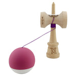 Kendama X Originala, Profesionala, Flippy, Rubber Grip, Cupe Mari KING SIZE V3, Gaura in Baza, Rulment Metalic, din
