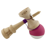 Kendama X Originala, Profesionala, Flippy, Rubber Grip, Cupe Mari KING SIZE V3, Gaura in Baza, Rulment Metalic, din